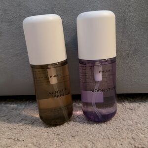 PHLUR MOONSTONE and PHLUR VANILLA SKIN hair and body mist